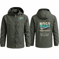 Thumbnail for Piper M350 Stylish Jackets - Hooded Windbreaker - Original - Olive Green