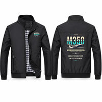 Thumbnail for Piper M350 Stylish Jackets - Stand Collar - Original - Black