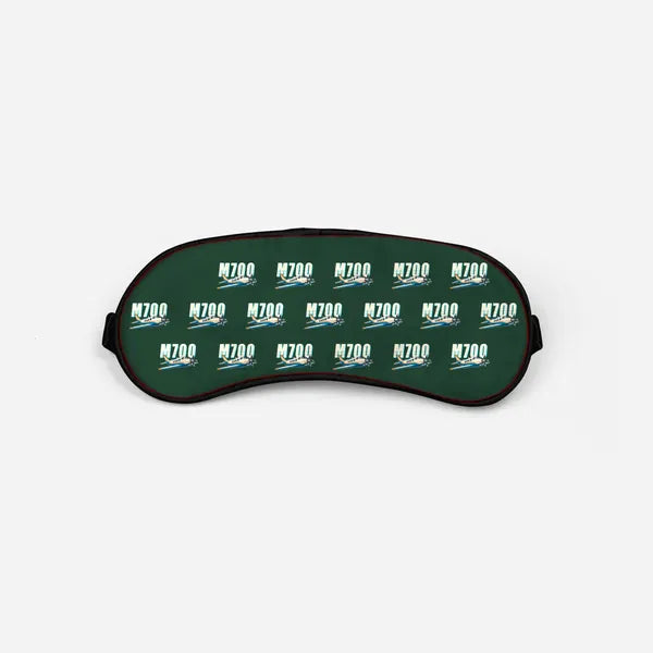 Piper M700 Fury - Cartoon Pattern - Sleep Mask - Dark Green