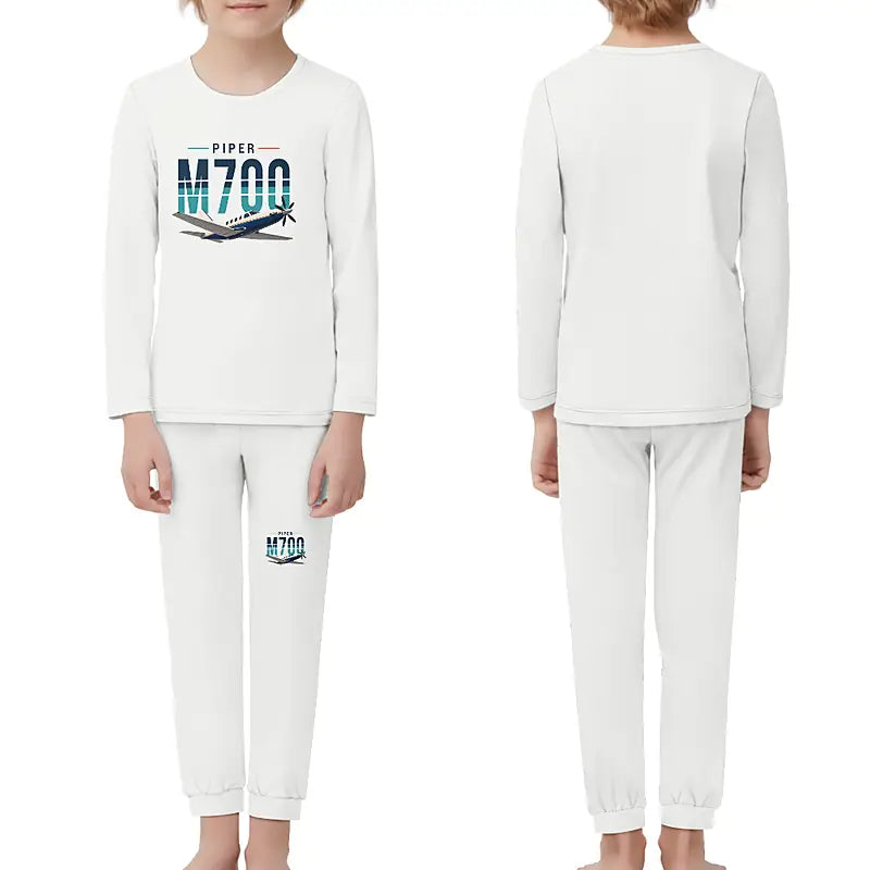 Piper M700 Fury - Children Pajamas - Original Chest - White