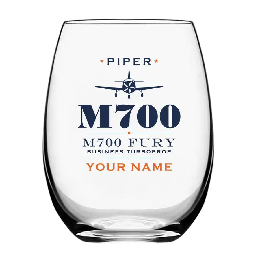 Piper M700 Fury - Heritage + Name - Water & Drink Glass