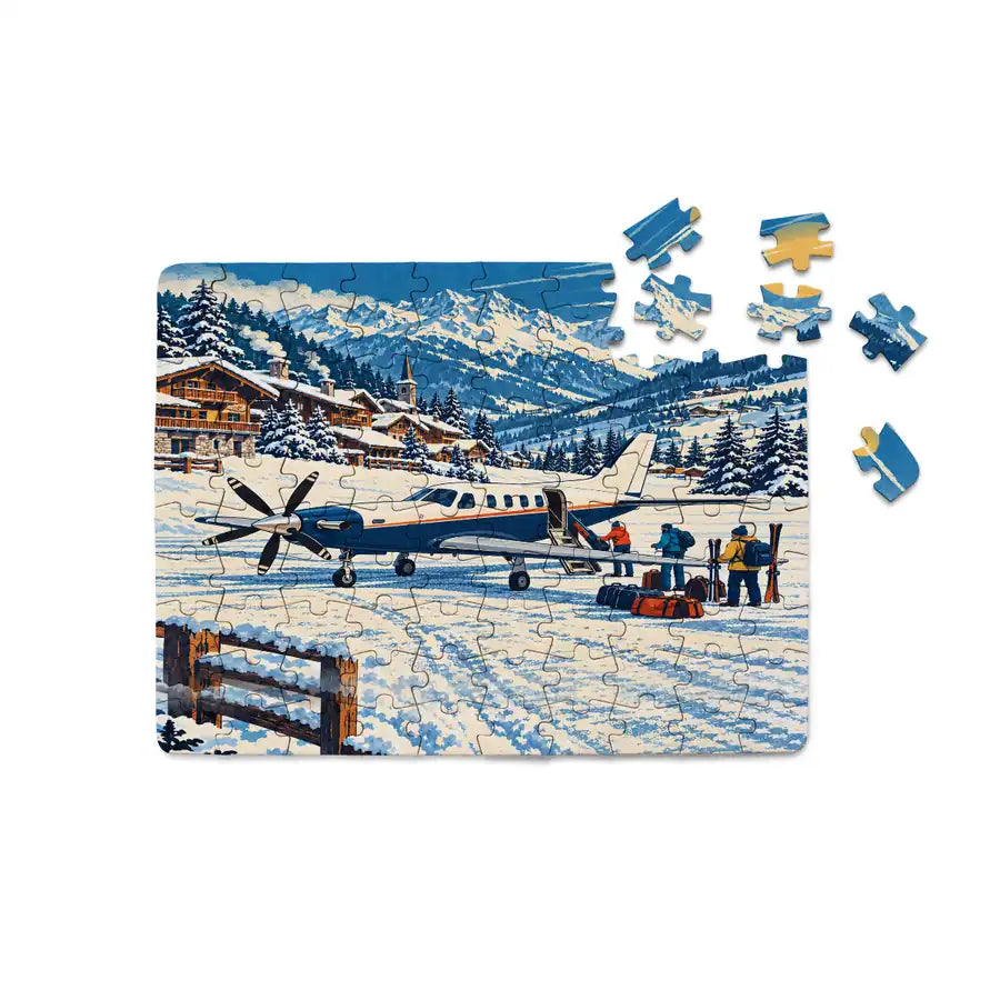 Piper M700 Fury - Horizontal - Canvas Puzzle