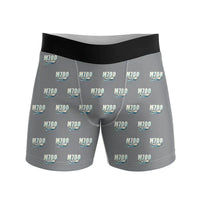 Thumbnail for Piper M700 Fury - Men Boxers - Cartoon Pattern - Gray