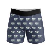 Thumbnail for Piper M700 Fury - Men Boxers - Cartoon Pattern - Navy Blue