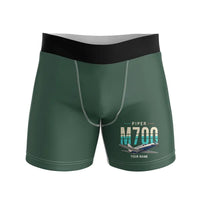 Thumbnail for Piper M700 Fury - Men Boxers - Original + Name - Dark Green