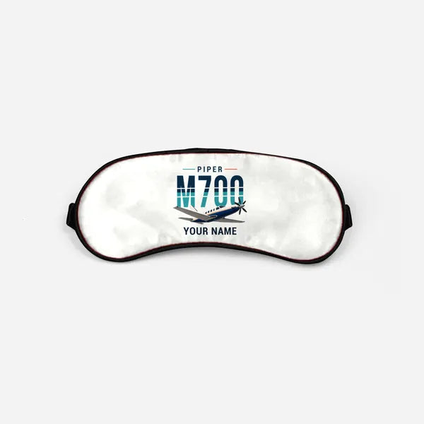 Piper M700 Fury - Original + Name - Sleep Mask - White