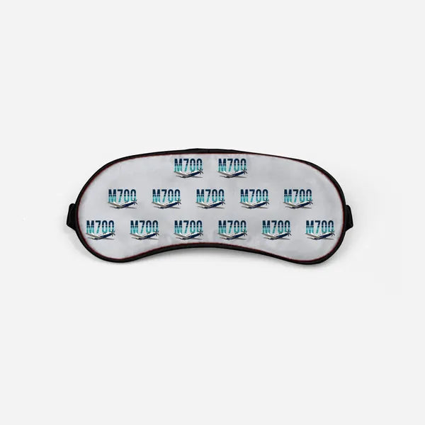 Piper M700 Fury - Original Pattern - Sleep Mask - Light Gray