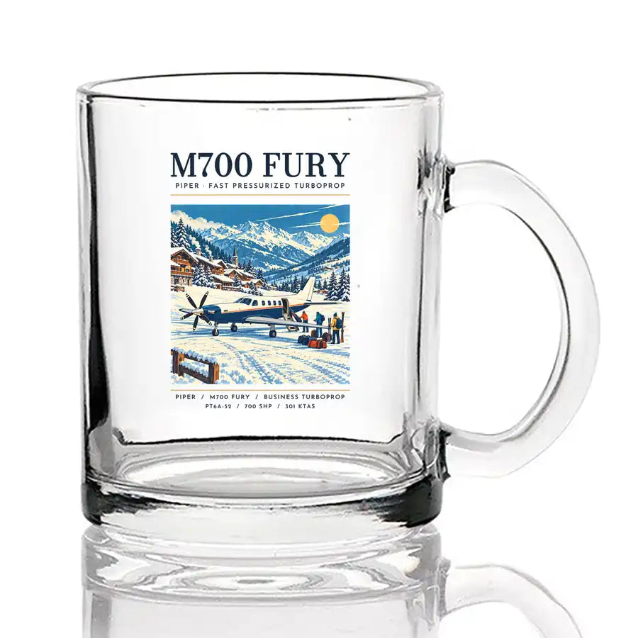 Piper M700 Fury - Poster - Coffee & Tea Glass