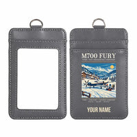 Thumbnail for Piper M700 Fury - Poster - ID Card Holder - Gray + Name