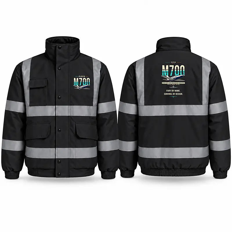 Piper M700 Fury Reflective Winter Jackets - Original - Black