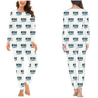 Thumbnail for Piper M700 Fury - Women Pajamas - Cartoon Pattern - White