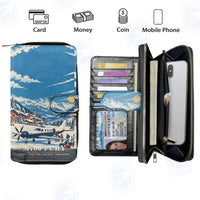 Thumbnail for Piper M700 Fury Leather Wallets - Zip Long Wallet - 3D