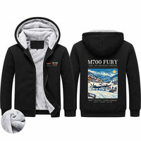Thumbnail for Piper M700 Fury Zipped Sweatshirts - Poster - Black