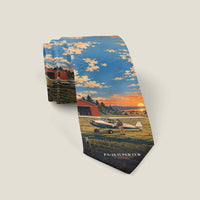 Thumbnail for Piper PA-18 Super Cub - 3D + Name - Tie - Full Print