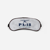 Thumbnail for Piper PA-18 Super Cub - Heritage - Sleep Mask - Light Gray