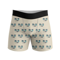 Thumbnail for Piper PA-18 Super Cub - Men Boxers - Original Pattern - Beige