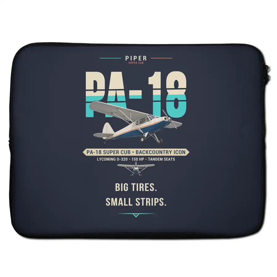 Piper PA-18 Super Cub - Original - Laptop Sleeve