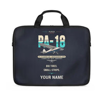 Thumbnail for Piper PA-18 Super Cub - Original + Name - Laptop Bag