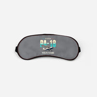 Thumbnail for Piper PA-18 Super Cub - Original + Name - Sleep Mask - Gray