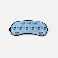 Thumbnail for Piper PA-18 Super Cub - Original Pattern - Sleep Mask - Light Blue