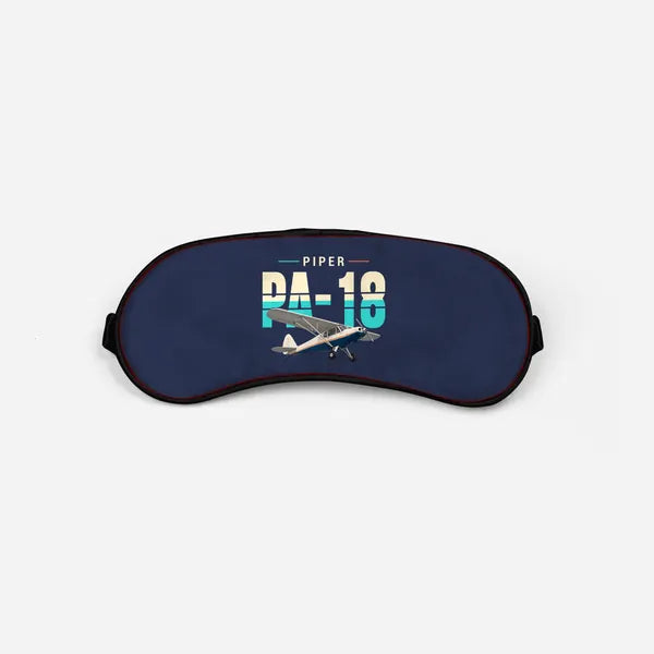 Piper PA-18 Super Cub - Original - Sleep Mask - Navy Blue