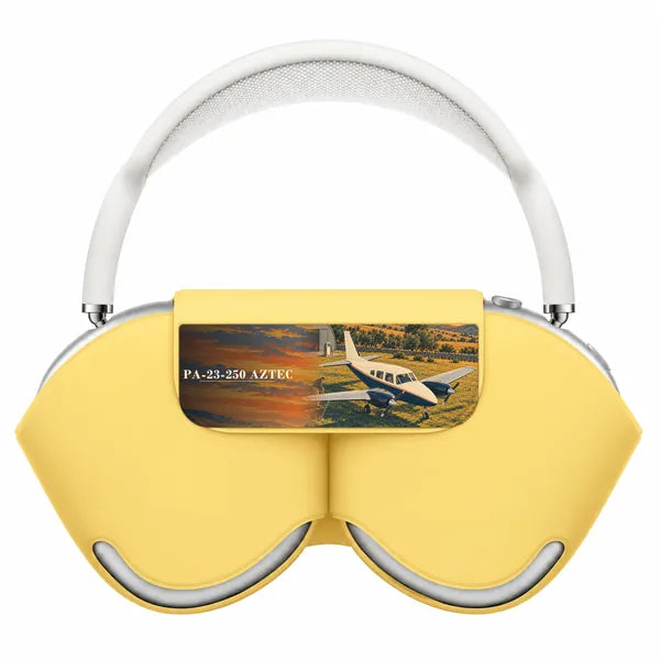 Piper PA-23-250 Aztec - 3D - AirPods Max Case - Yellow