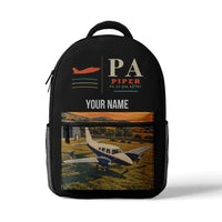 Thumbnail for Piper PA-23-250 Aztec - 3D Backpack - Black + Name