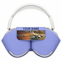 Thumbnail for Piper PA-23-250 Aztec - 3D + Name - AirPods Max Case - Purple