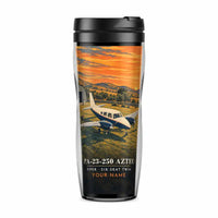 Thumbnail for Piper PA-23-250 Aztec - 3D + Name - Plastic (No Holder) - Full Print