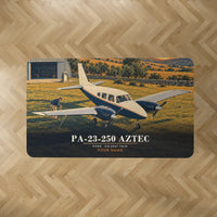 Thumbnail for Piper PA-23-250 Aztec - 3D + Name - Rectangle Carpet - Full Print