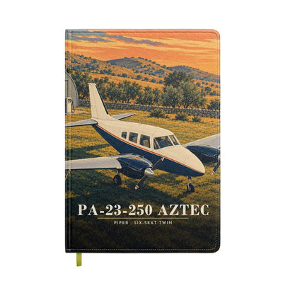 Piper PA-23-250 Aztec - 3D - Notebook - Full Print