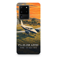Thumbnail for Piper PA-23-250 Aztec - 3D + Title - Samsung Case - Black