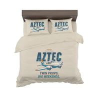 Thumbnail for Piper PA-23-250 Aztec - Cartoon - Bedding Set - Beige