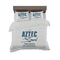 Thumbnail for Piper PA-23-250 Aztec - Cartoon - Bedding Set - Light Gray