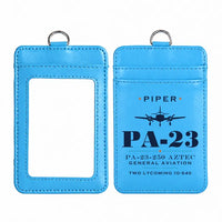 Thumbnail for Piper PA-23-250 Aztec - Heritage - ID Card Holder - Blue