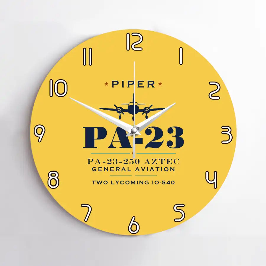 Piper PA-23-250 Aztec - Heritage - No Frame - Yellow