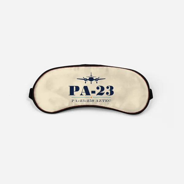 Piper PA-23-250 Aztec - Heritage - Sleep Mask - Beige