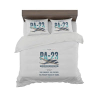 Thumbnail for Piper PA-23-250 Aztec - Original - Bedding Set - Light Gray