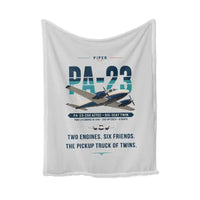 Thumbnail for Piper PA-23-250 Aztec - Original - Blanket - Light Gray