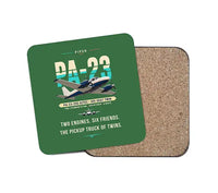 Thumbnail for Piper PA-23-250 Aztec - Original - Coaster - Green