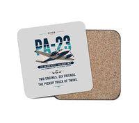Thumbnail for Piper PA-23-250 Aztec - Original - Coaster - Light Gray