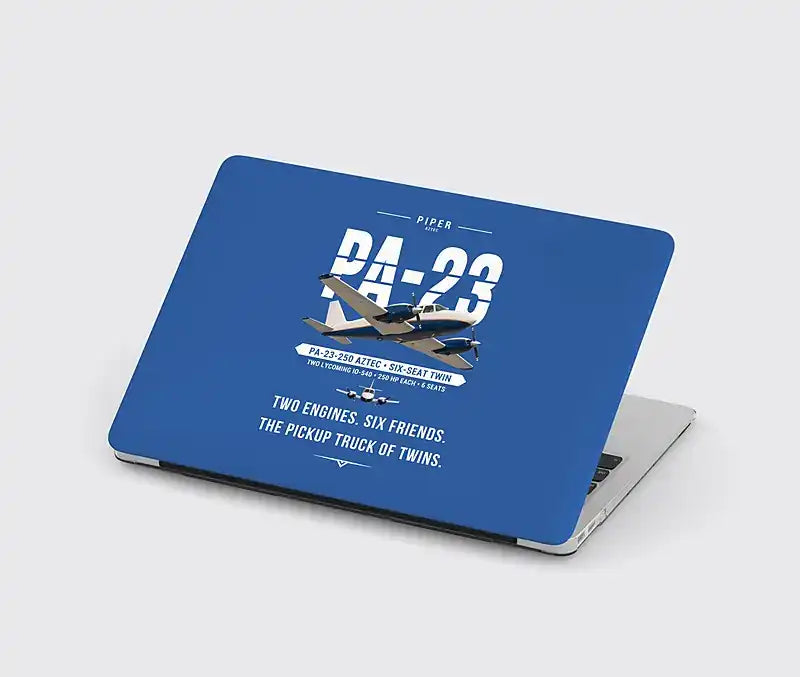 Piper PA-23-250 Aztec - Original - MacBook Case - Blue