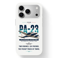 Thumbnail for Piper PA-23-250 Aztec - Original - MagSafe iPhone 17 Pro - White