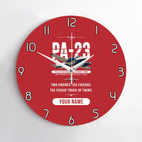 Thumbnail for Piper PA-23-250 Aztec - Original + Name - No Frame - Red