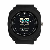 Thumbnail for Piper PA-23-250 Aztec - Original + Name - Rubber Strap - Black