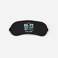 Thumbnail for Piper PA-23-250 Aztec - Original + Name - Sleep Mask - Black