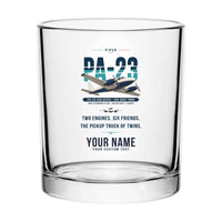 Thumbnail for Piper PA-23-250 Aztec - Original + Name - Special Whiskey Glass