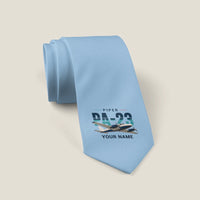 Thumbnail for Piper PA-23-250 Aztec - Original + Name - Tie - Light Blue
