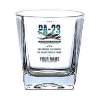 Thumbnail for Piper PA-23-250 Aztec - Original + Name - Whiskey Glass