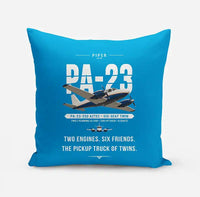 Thumbnail for Piper PA-23-250 Aztec - Original - Pillow - Turquoise